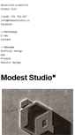 Mobile Screenshot of modeststudio.cz
